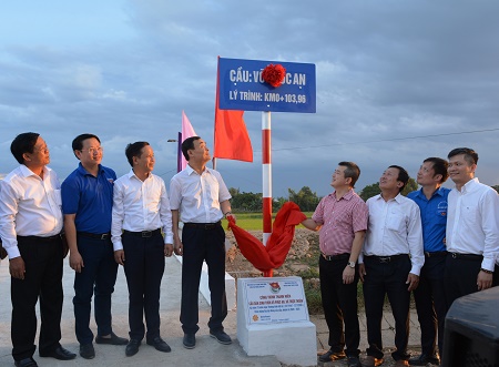 Công ty tổ chức lễ khánh thành chuyên nghiệp tại Quảng Trị | Khánh thành, trao tặng cầu dân sinh tại huyện Triệu Phong