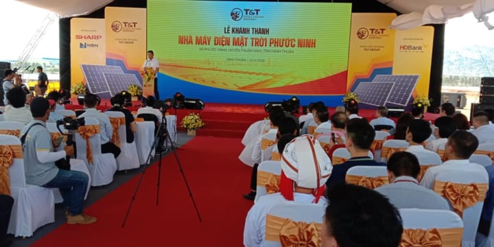 Công ty tổ chức lễ khai trương giá rẻ tại Ninh Thuận I Lễ Khánh thành Nhà máy điện mặt trời Phước Ninh