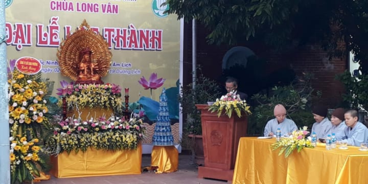 Công ty tổ chức lễ khánh thành giá rẻ tại Bắc Ninh I Lễ khánh thành chùa Long Vân