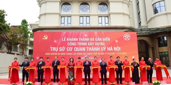 Công ty tổ chức lễ khánh thành giá rẻ tại Hà Nội I Lễ khánh thành 90 năm Ngày thành lập Đảng