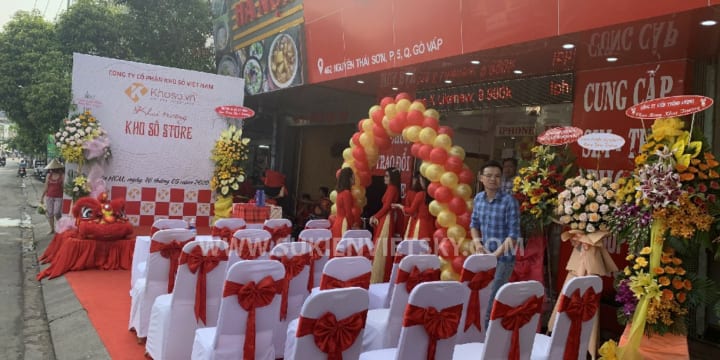 Tổ chức lễ khai trương chuyên nghiệp tại Thái Bình