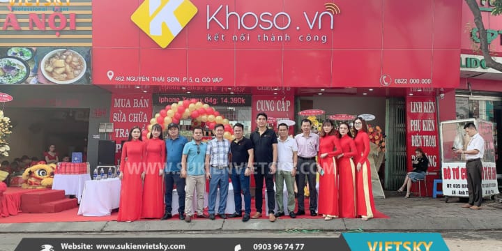 Tổ chức lễ khai trương chuyên nghiệp giá rẻ tại  Thành Phố Hồ Chí Minh