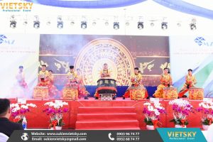 tổ chức lễ khánh thành