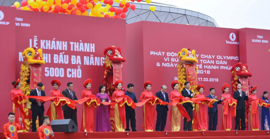 nghi thức cắt băng khánh thành